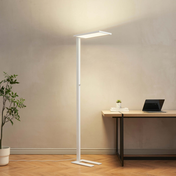 Lampada LED con luce indiretta soffusa, ideale per angolo scrivania - Ephan