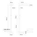 Lampada LED professionale di alta gamma, perfetta per uffici - Ephan