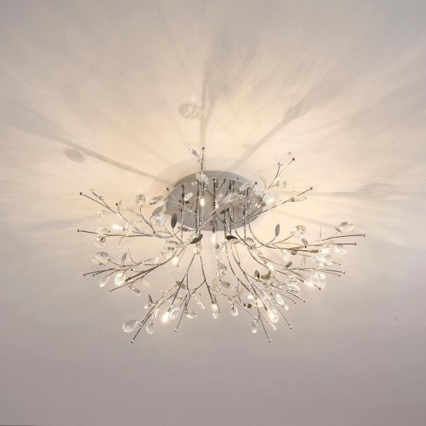Plafoniera in cristallo - Aiken