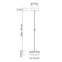 Sospensione LED integrata - Mavel