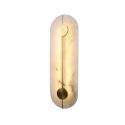 Lampada LED con paralume in alabastro - Calizia