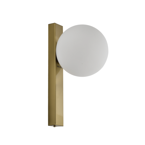 Illuminazione da parete ottone globo contemporaneo - Noava