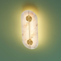Illuminazione da parete alabastro raffinata - Calizia