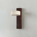 Applique legno pietra elegante - Fiorenzo