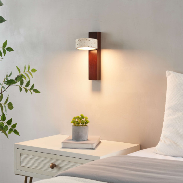 Lampada da parete travertino design - Fiorenzo