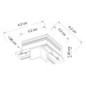 Connettore per rail magnetico - Lyne