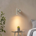 Luce lettura parete cromata elegante - Isévia