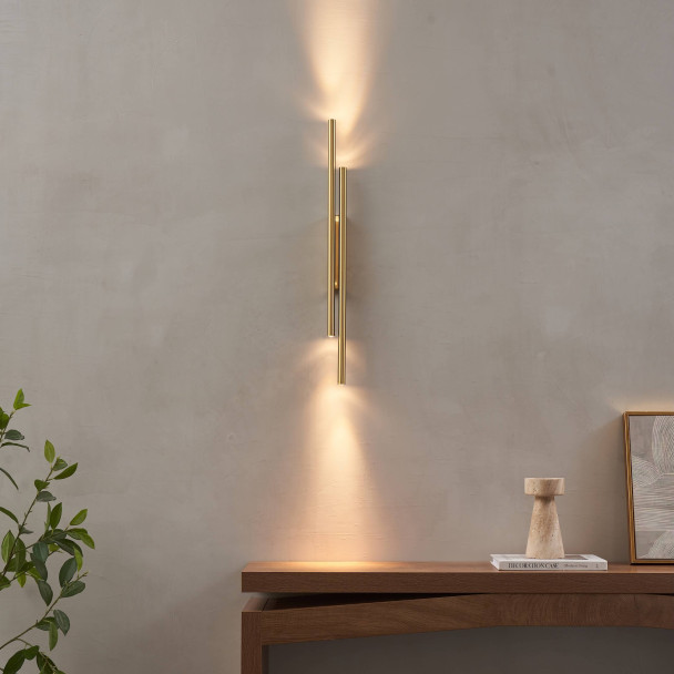 Lampada parete ottone stile contemporaneo soggiorno - Gali