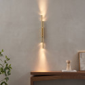 Lampada parete ottone stile contemporaneo soggiorno - Gali