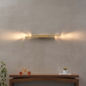 Applique interna dorata luce alto basso decorativa - Gali