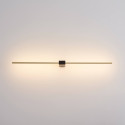 Illuminazione parete nera verticale moderna - Edeline