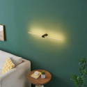 Illuminazione parete discreta soggiorno corridoio - Edeline