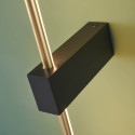 Applique LED nera interno moderno - Edeline