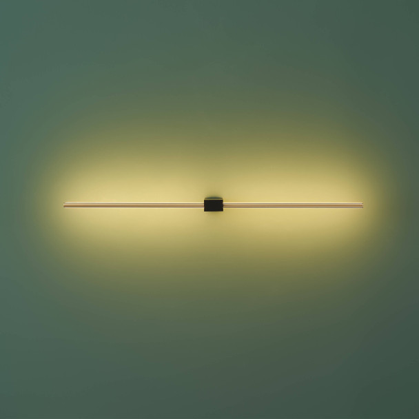Illuminazione parete nera verticale di tendenza - Edeline