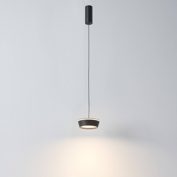 Sospensione nera minimalista dimmerabile - Mavel