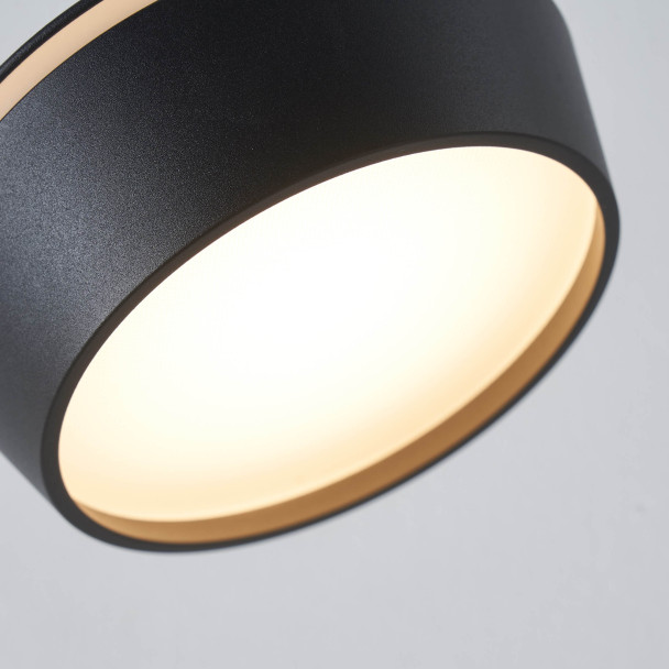 Lampada sospesa nera chic - Mavel