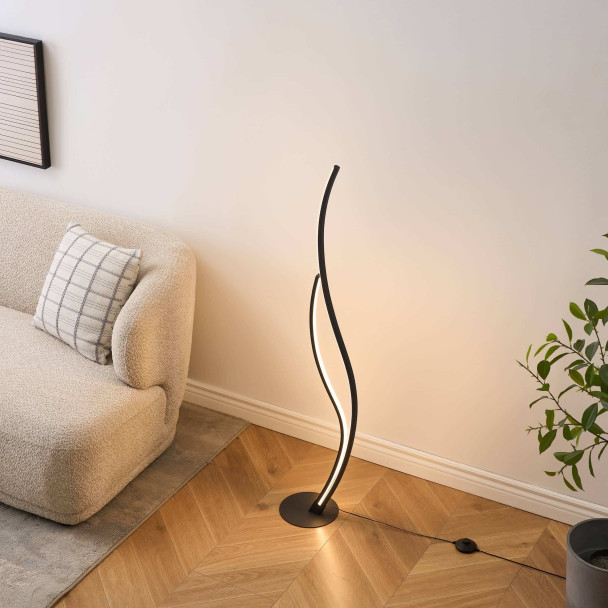 Illuminazione LED ondulata ideale arredamento contemporaneo - Ysoria