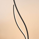 Lampada da terra sottile nera look minimalista - Ysoria