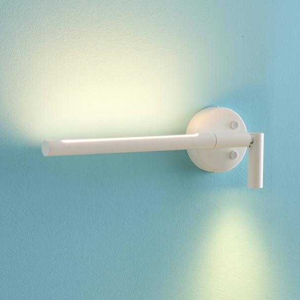 Applique LED bianca stile contemporaneo - Noxea