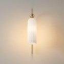 Lampada parete moderna vetro - Leonora