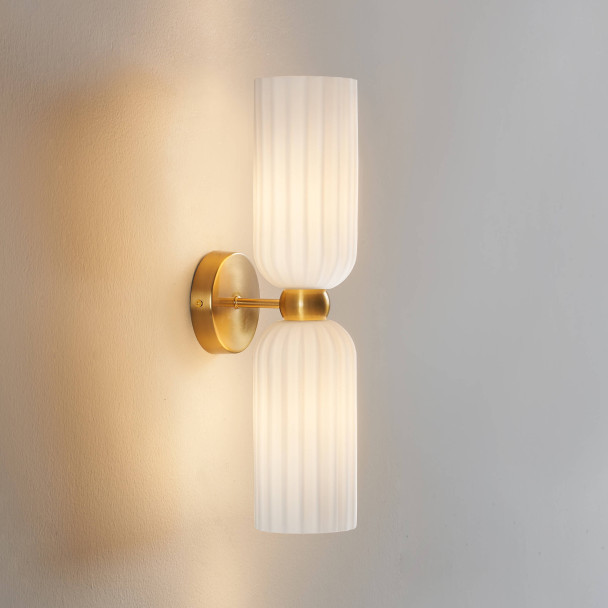 Illuminazione parete opale moderno classico - Leonora
