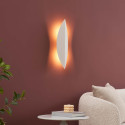 Grande illuminazione da parete bianca LED indiretto 6W - Moana