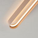 Illuminazione lineare beige LED dimmerabile 115 cm - Oswin