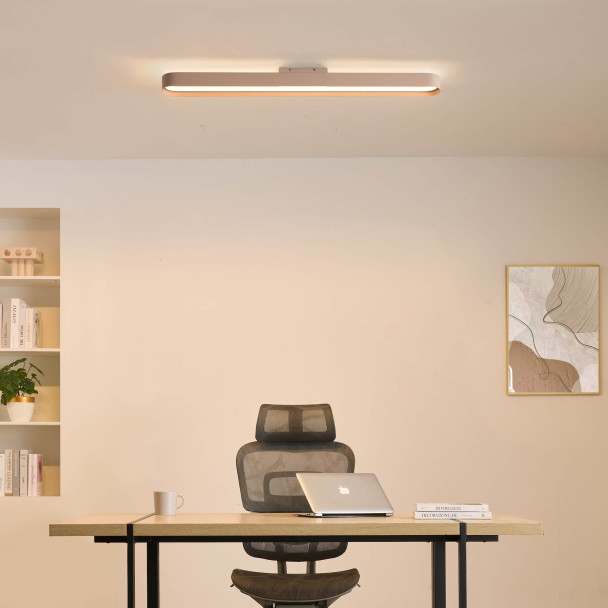 Illuminazione lineare beige LED dimmerabile 115...
