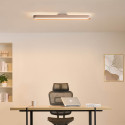 Illuminazione lineare beige LED dimmerabile 115 cm - Oswin