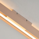 Illuminazione lineare beige LED dimmerabile 115 cm - Oswin