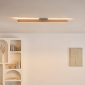 Illuminazione lineare beige LED dimmerabile 115 cm - Oswin