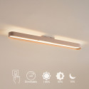 Illuminazione lineare beige LED dimmerabile 115 cm - Oswin