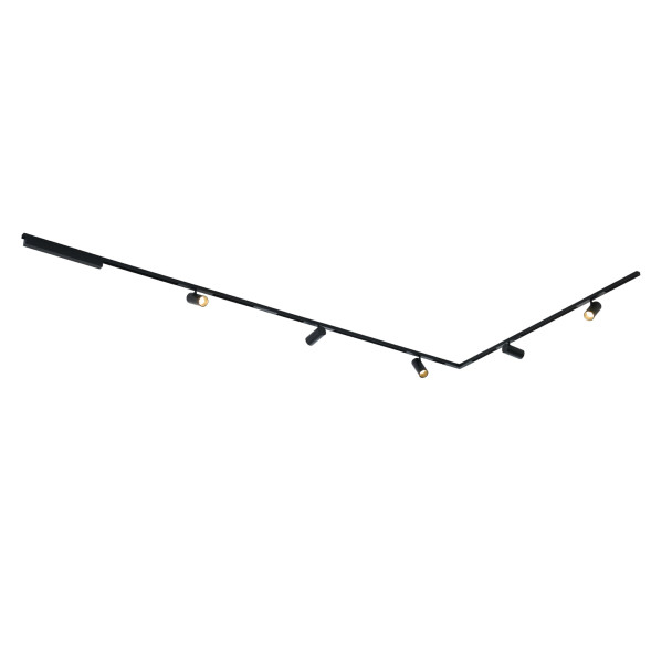 Rail magnetico bianco angolo - Lyne