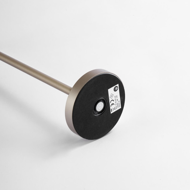 Lampada da tavolo touch dorata LED dimmerabile...