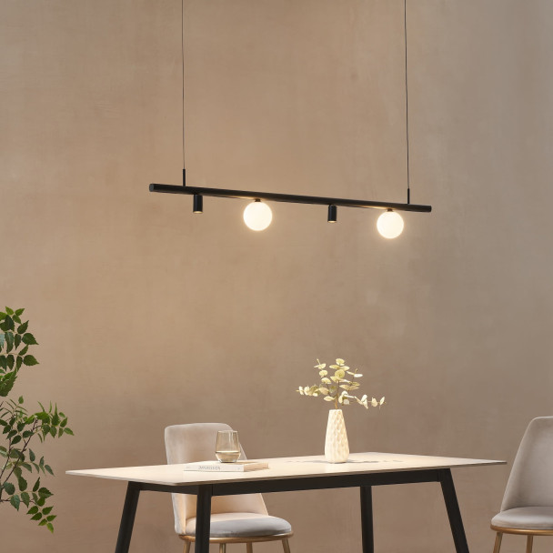 Sospensione magnetica nera design - Lyne