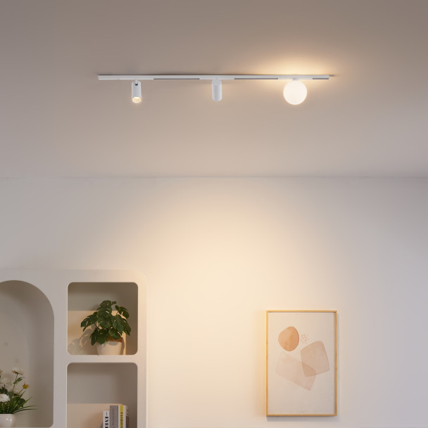 Lampada su rail bianco led - Lyne