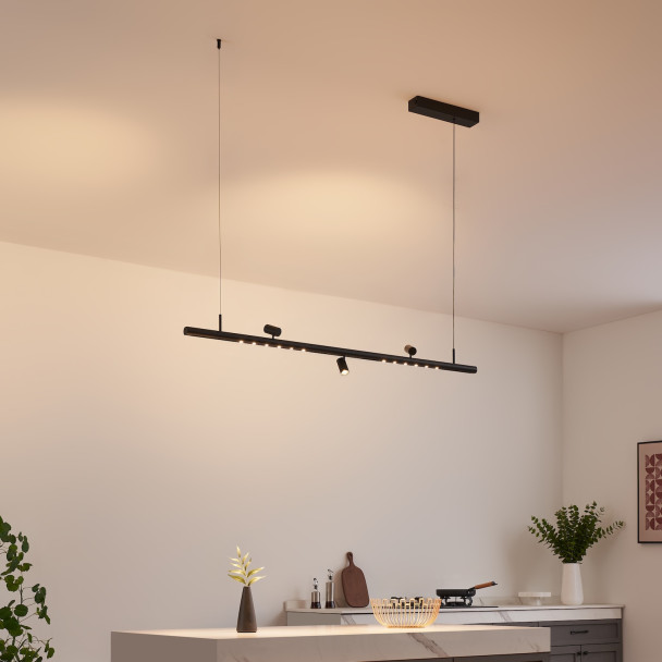 Sospensione magnetica design nero - Lyne