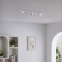 Binario con spot led - Lyne