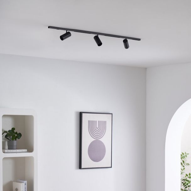Spot orientabili binario nero - Lyne