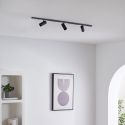 Spot orientabili binario nero - Lyne