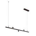 Sospensione led nera contemporanea - Lyne