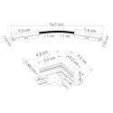 Connettore binario soffitto - Lyne