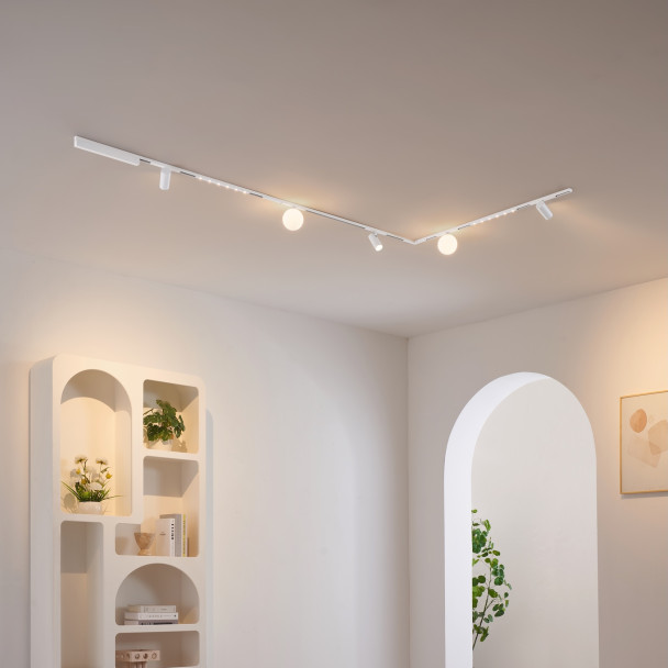 Lampada su rail bianco - Lyne