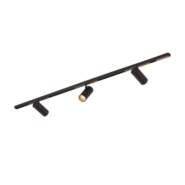 Sistema led nero contemporaneo - Lyne
