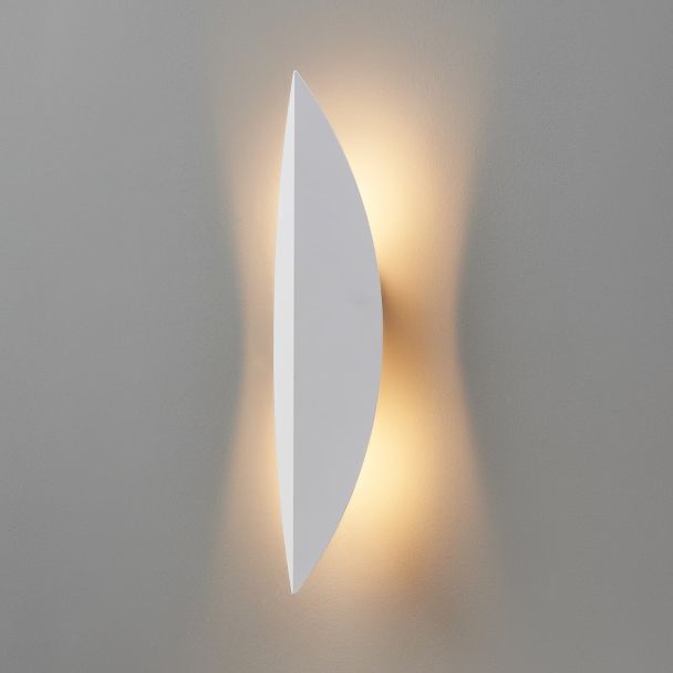 Grande illuminazione da parete bianca LED indiretto 6W - Moana