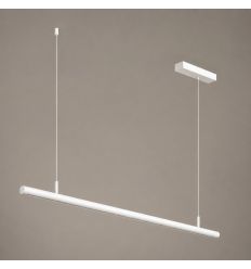 Sospensione magnetica bianca senza moduli luminosi, personalizzabile, trasformatore integrato 50W - Lyne