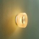 Applique contemporanea in vetro ambrato LED 6W - Inaya