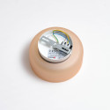 Applique contemporanea in vetro ambrato LED 6W - Inaya