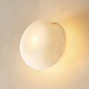 Lampada di tendenza in alabastro naturale 20 cm - Liam