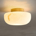 Lampada di tendenza in alabastro naturale 20 cm - Liam